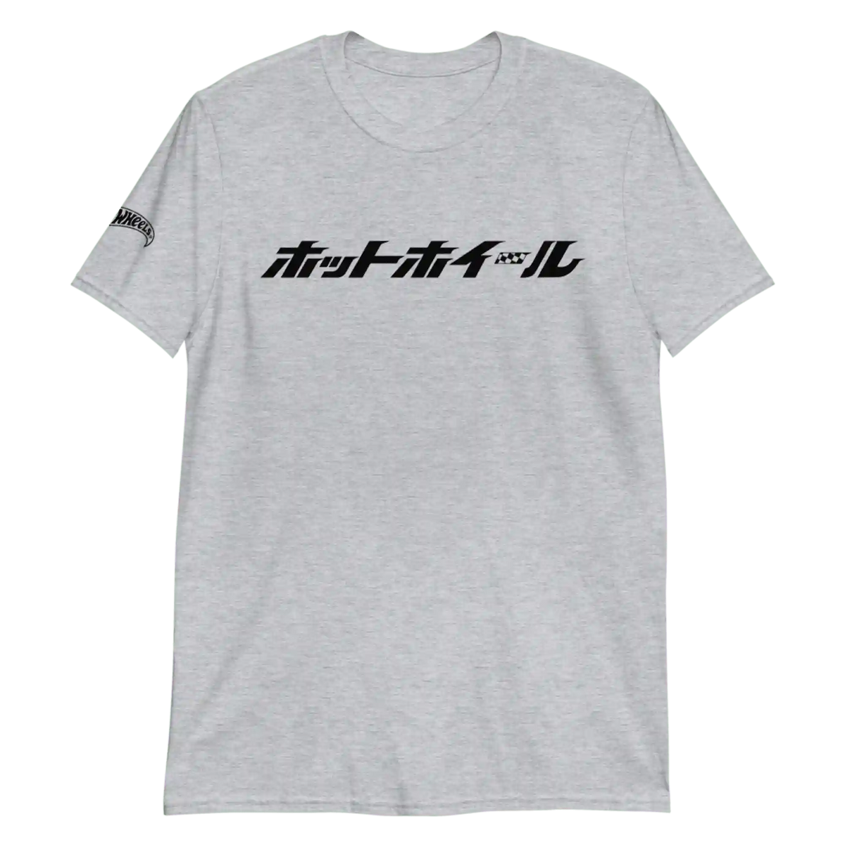 Hot Wheels Japanese Logo Short-Sleeve Sport Grey Unisex T-Shirt