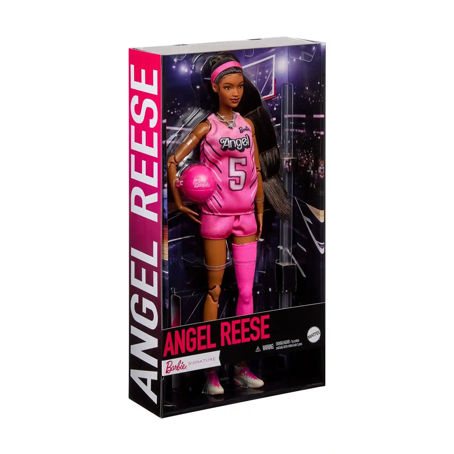 Barbie Signature Role Models Angel Reese Doll