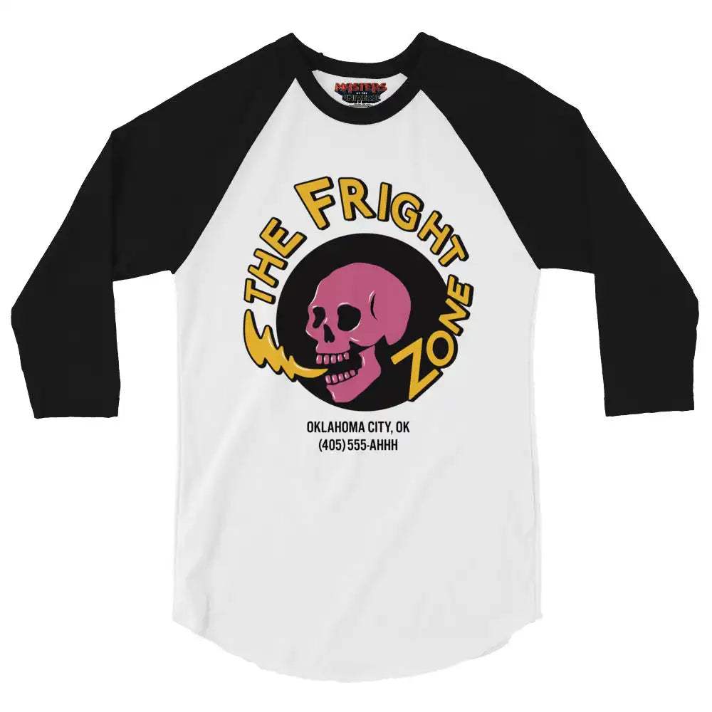 Masters of the Universe Movie The Fright Zone White Raglan Tee