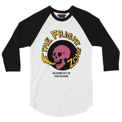 Masters of the Universe Movie The Fright Zone White Raglan Tee