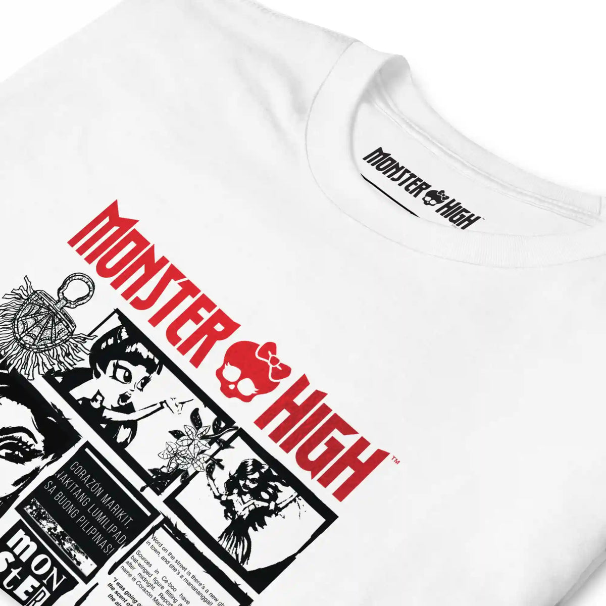 Monster High Corazon Marikit White T-Shirt