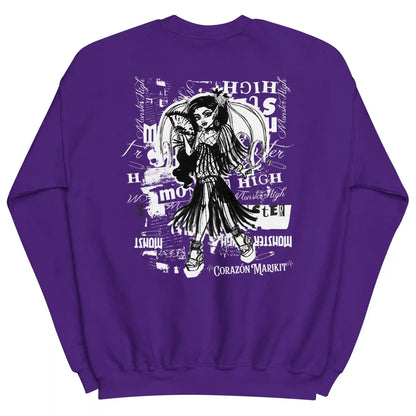 Monster High Corazon Marikit Purple Sweatshirt