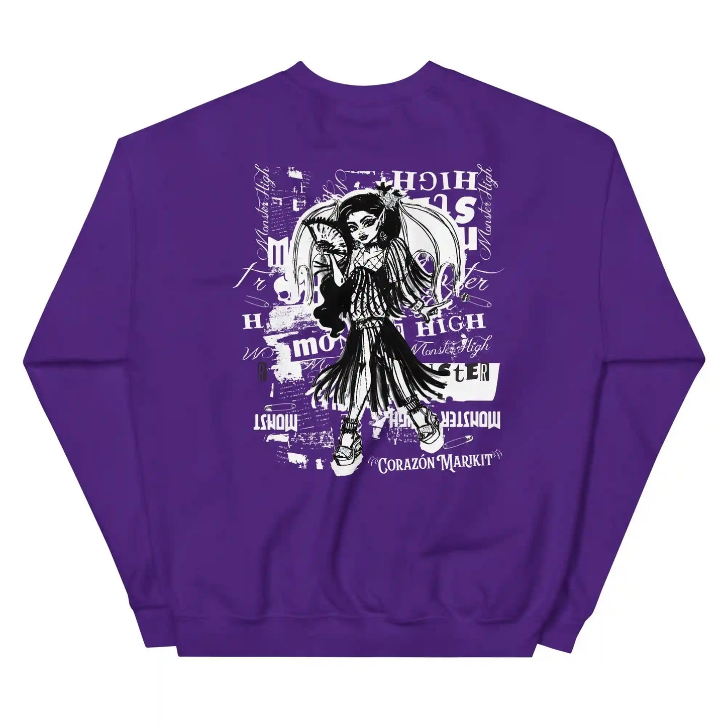 Monster High Corazon Marikit Purple Sweatshirt