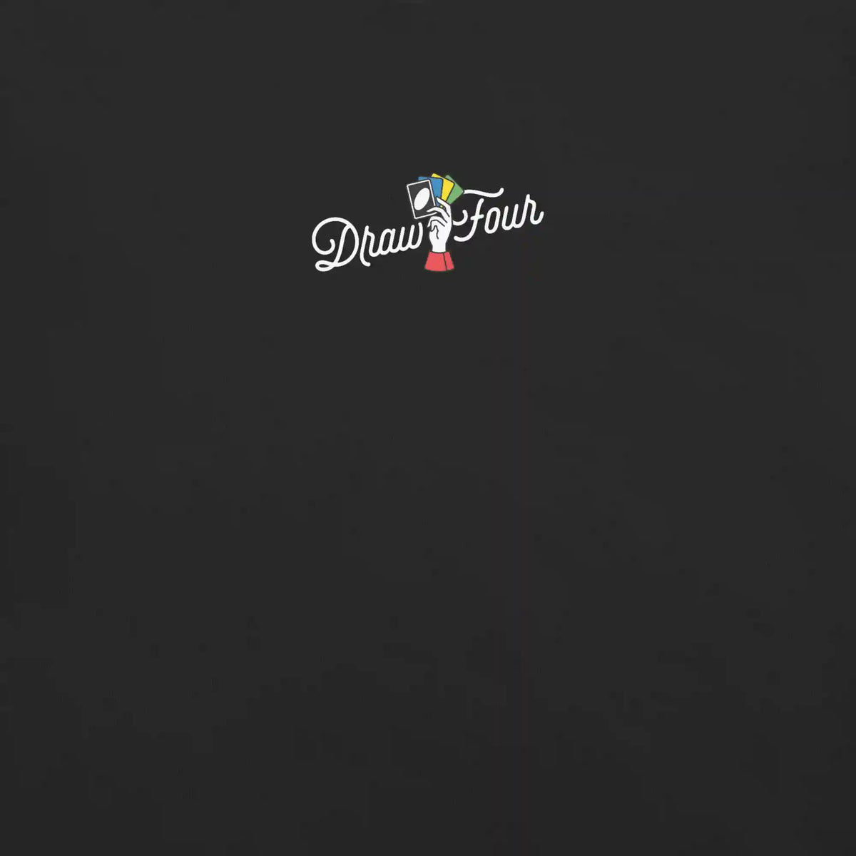 UNO Social Club Draw Four Black T-shirt