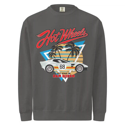 Hot Wheels Pit Stop Gray Sweatshirt