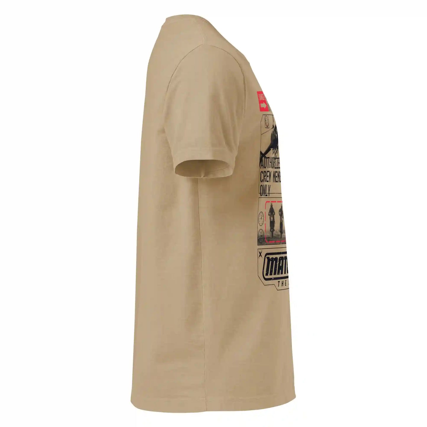 Matchbox The Movie You Better Buckle Up Tan T-shirt