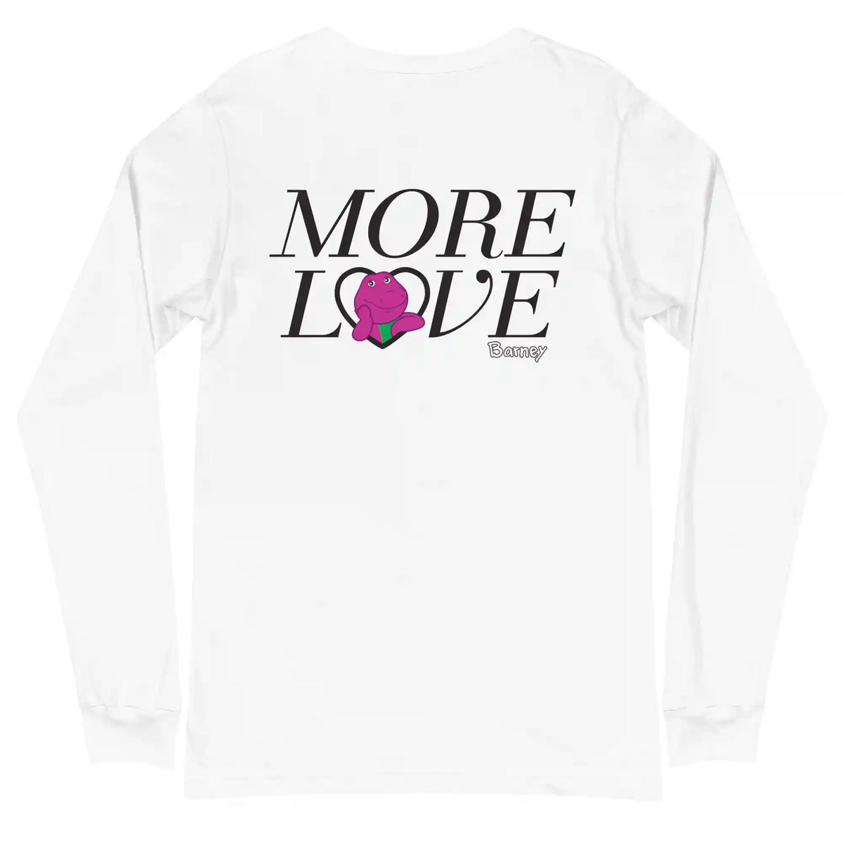 Barney Embroidered Love Club Long Sleeve T-Shirt