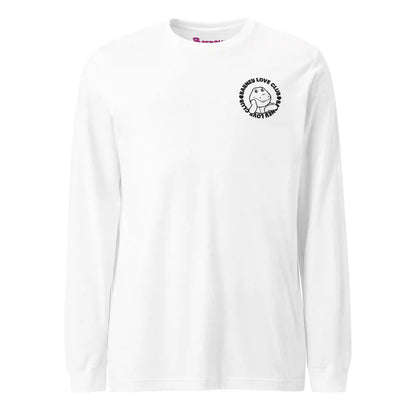 Barney Embroidered Love Club Long Sleeve T-Shirt