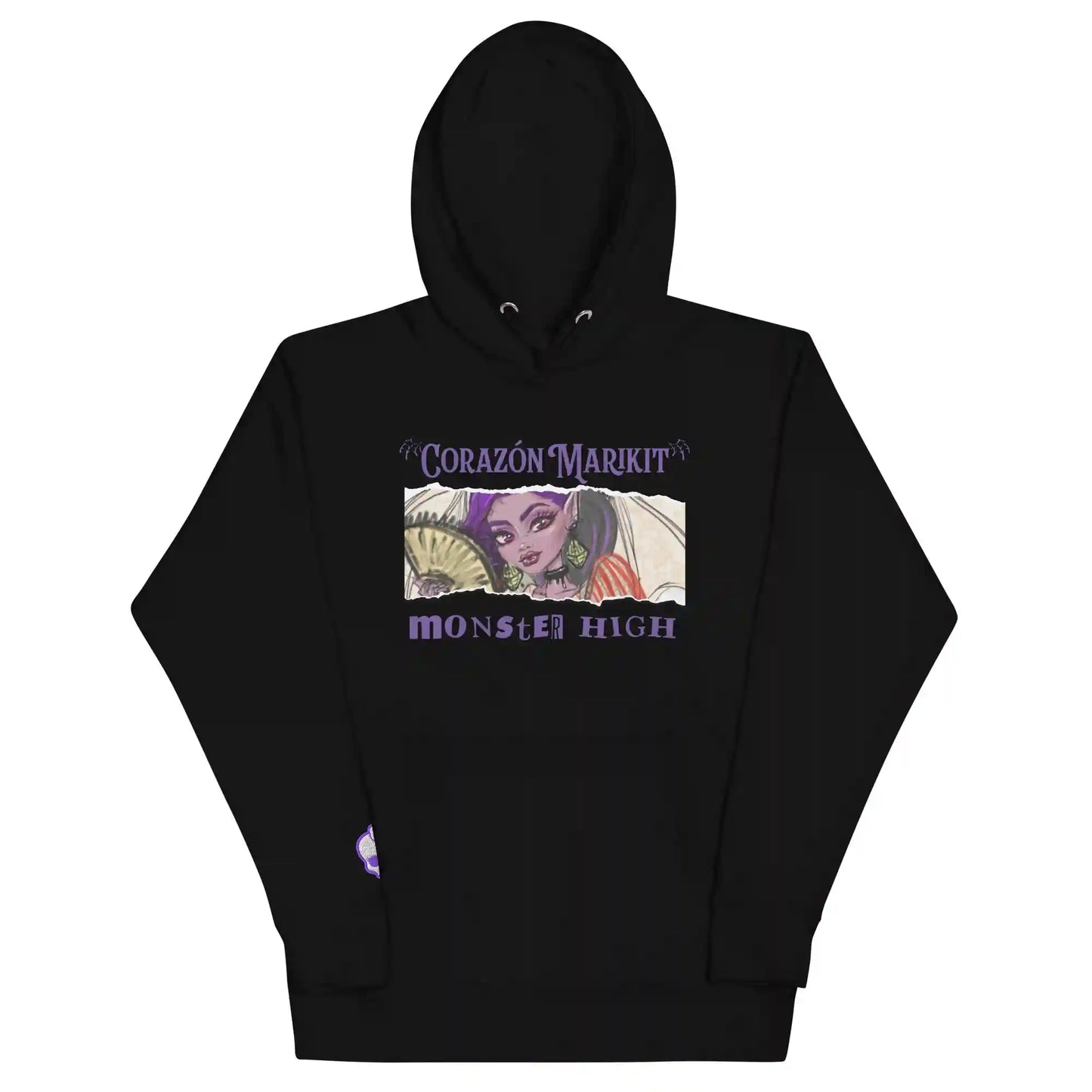 Monster High Corazon Marikit Black Hoodie