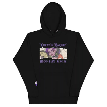Monster High Corazon Marikit Black Hoodie