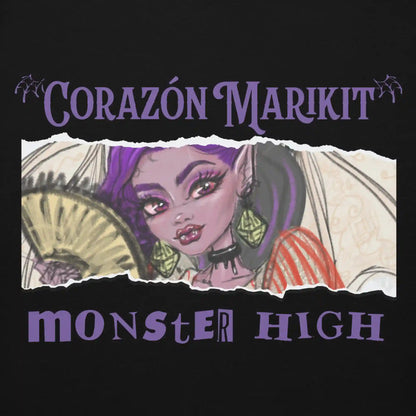 Monster High Corazon Marikit Black Hoodie