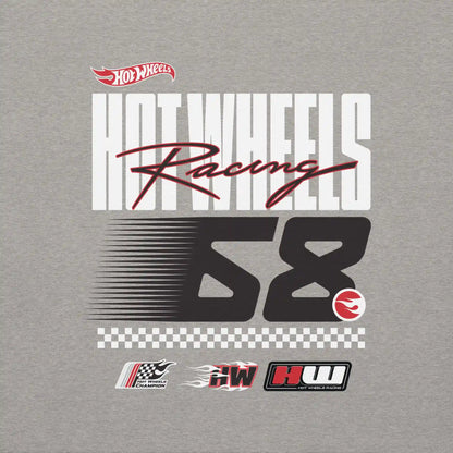 Hot Wheels Racing Grey Hoodie