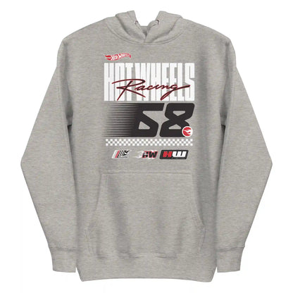 Hot Wheels Racing Grey Hoodie