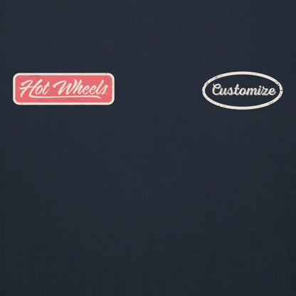 Hot Wheels Customizable Auto Repair Mechanic Navy Hoodie