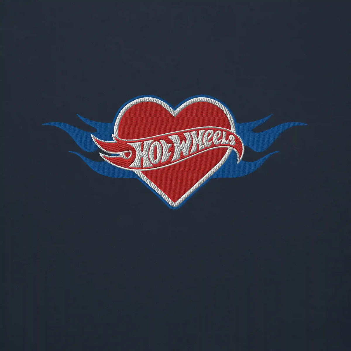 Hot Wheels Heart with Flame Hoodie