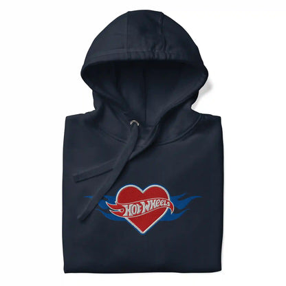 Hot Wheels Heart with Flame Hoodie