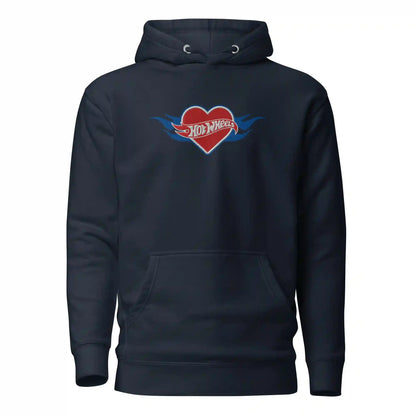 Hot Wheels Heart with Flame Hoodie
