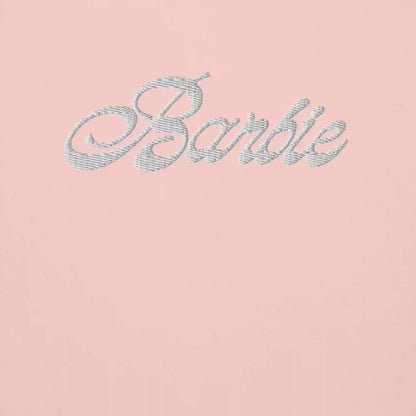 Barbie Rise and Shine Embroidered Pink Hoodie