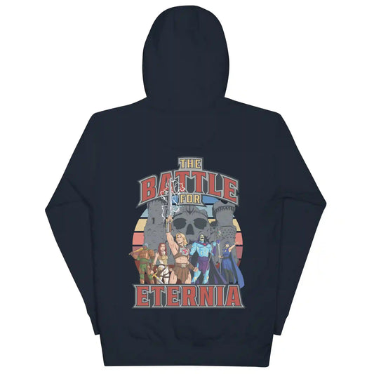 Masters of the Universe Movie Battle for Eternia Navy Hoodie