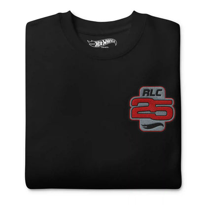 Hot Wheels 2025 RLC Membership Embroidered Black Sweatshirt