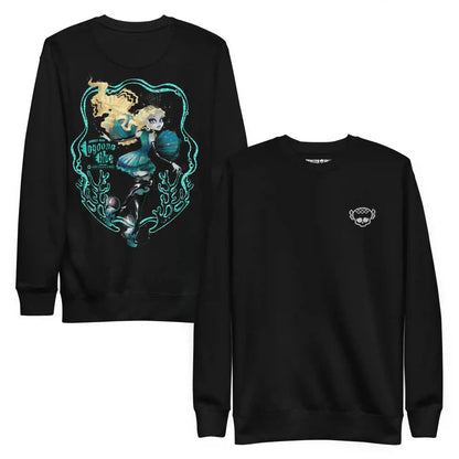 Monster High Lagoona Blue Black Sweatshirt