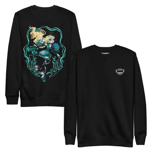 Monster High Lagoona Blue Black Sweatshirt
