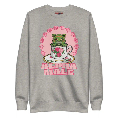 Masters of the Universe Movie Cringer Teacup Gray Sweatshirt