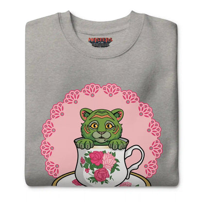 Masters of the Universe Movie Cringer Teacup Gray Sweatshirt