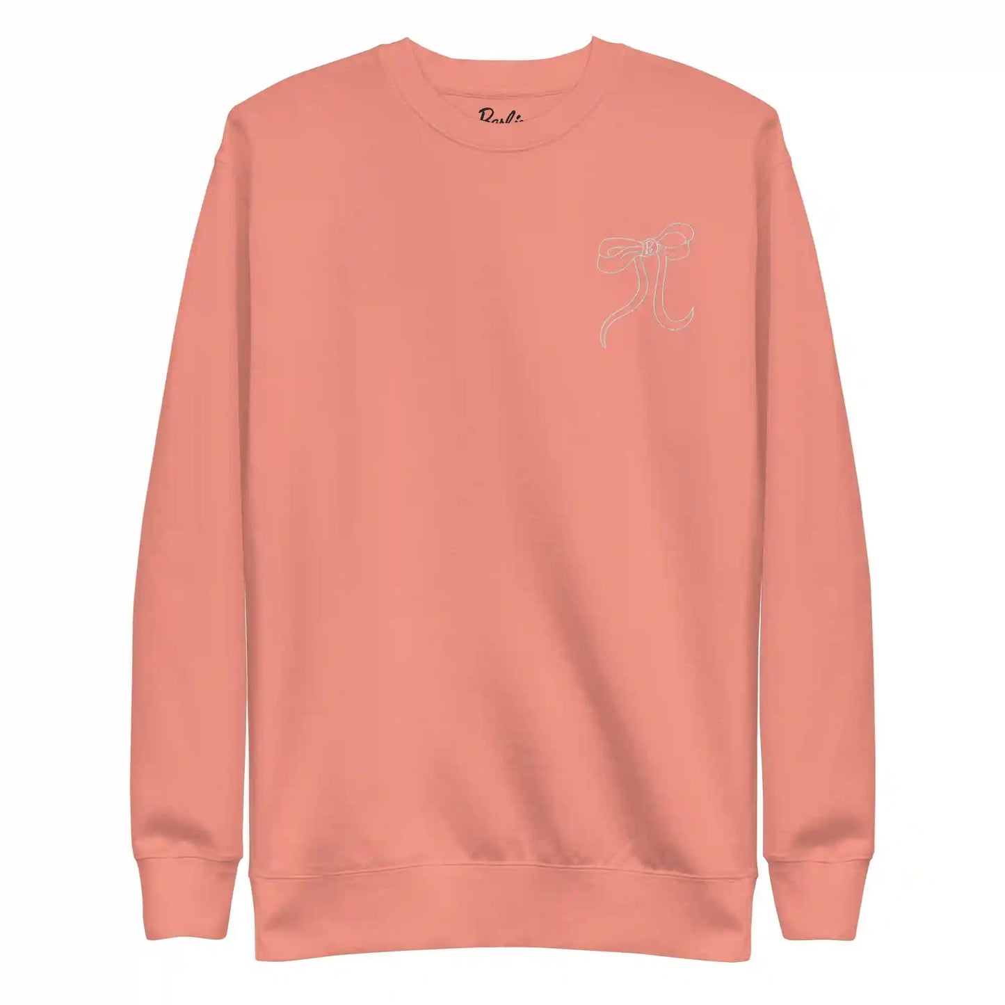 Barbie Peaches 'n Cream Embroidered Peach Sweatshirt