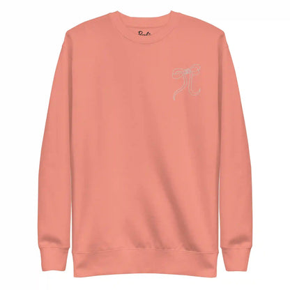 Barbie Peaches 'n Cream Embroidered Peach Sweatshirt
