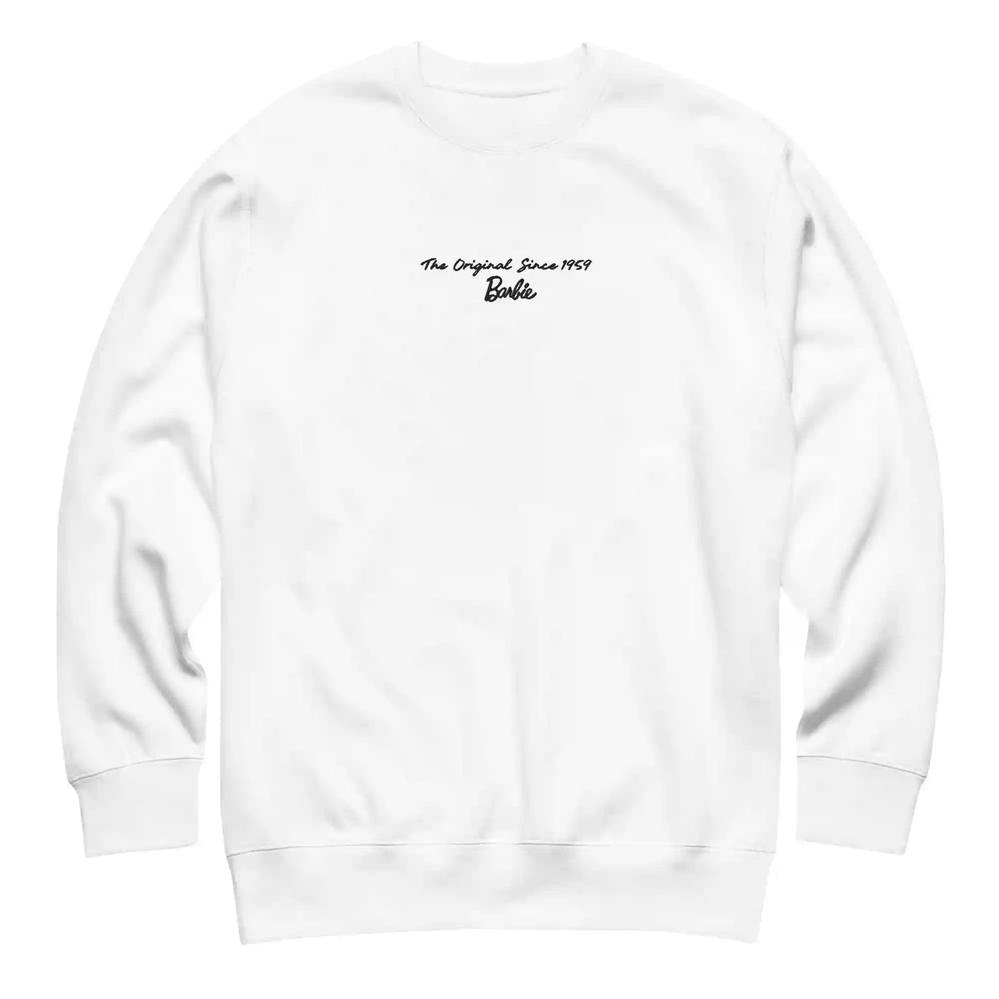 Barbie Artist Series Robert Best White Embroidered Sweatshirt