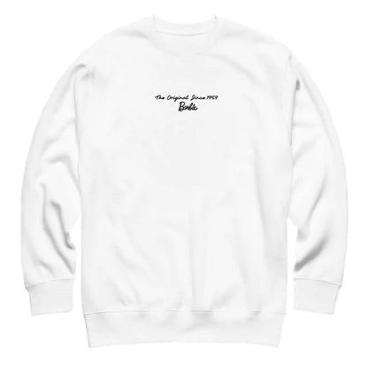 Barbie Artist Series Robert Best White Embroidered Sweatshirt