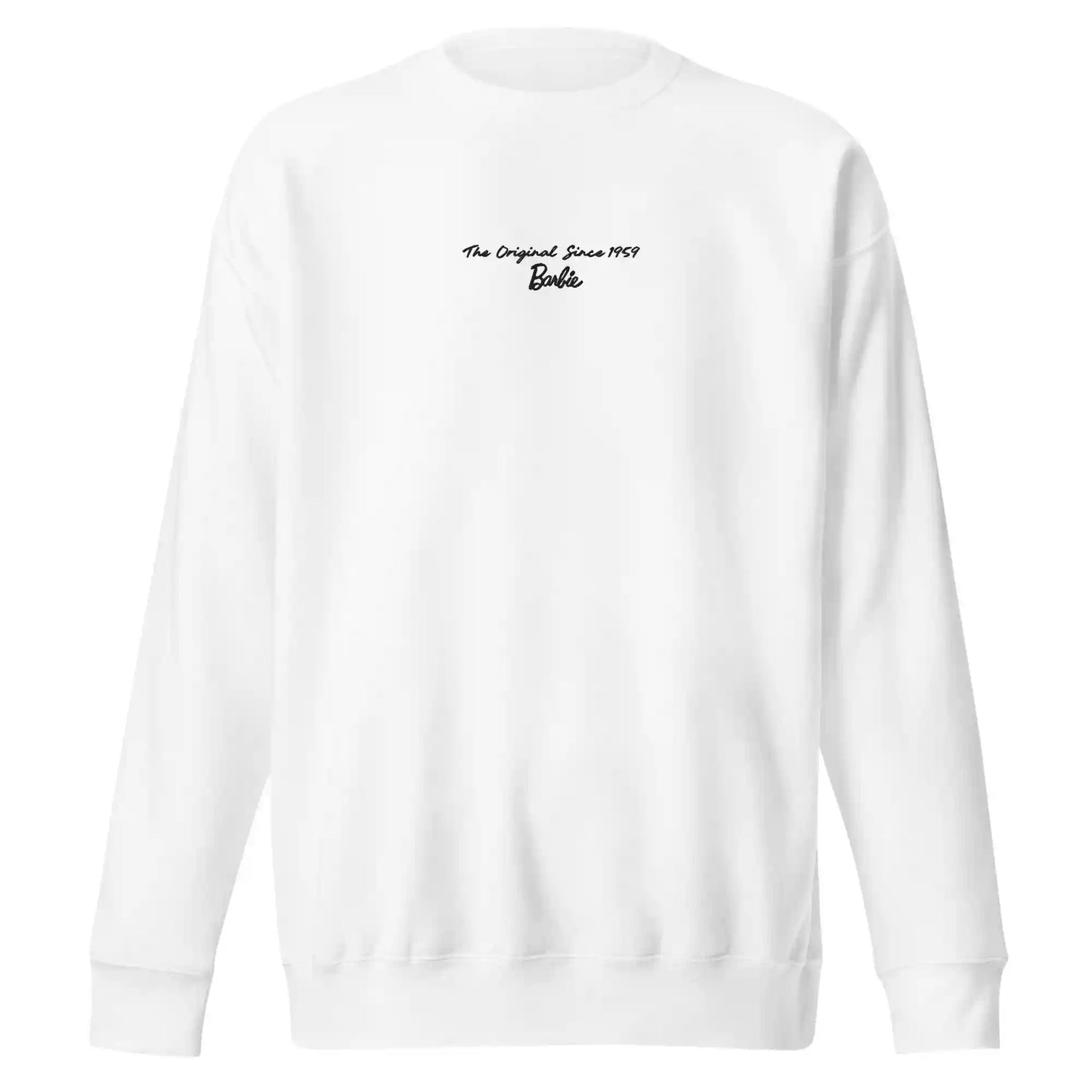 Barbie Artist Series Robert Best White Embroidered Sweatshirt