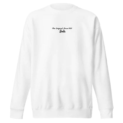 Barbie Artist Series Robert Best White Embroidered Sweatshirt