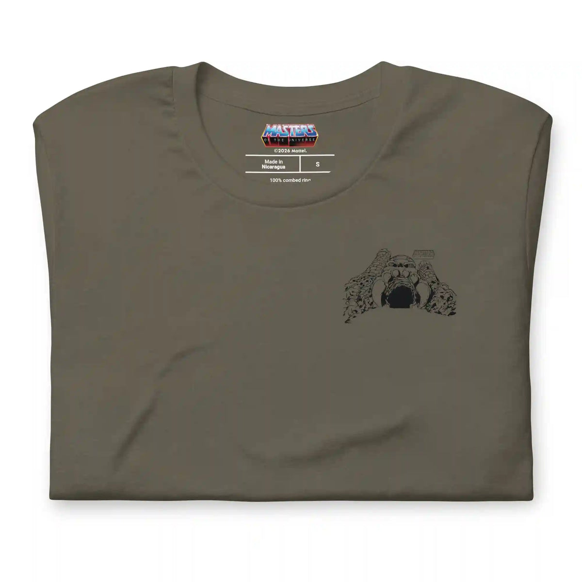 Masters of the Universe By the Power of Grayskull Green T-shirt