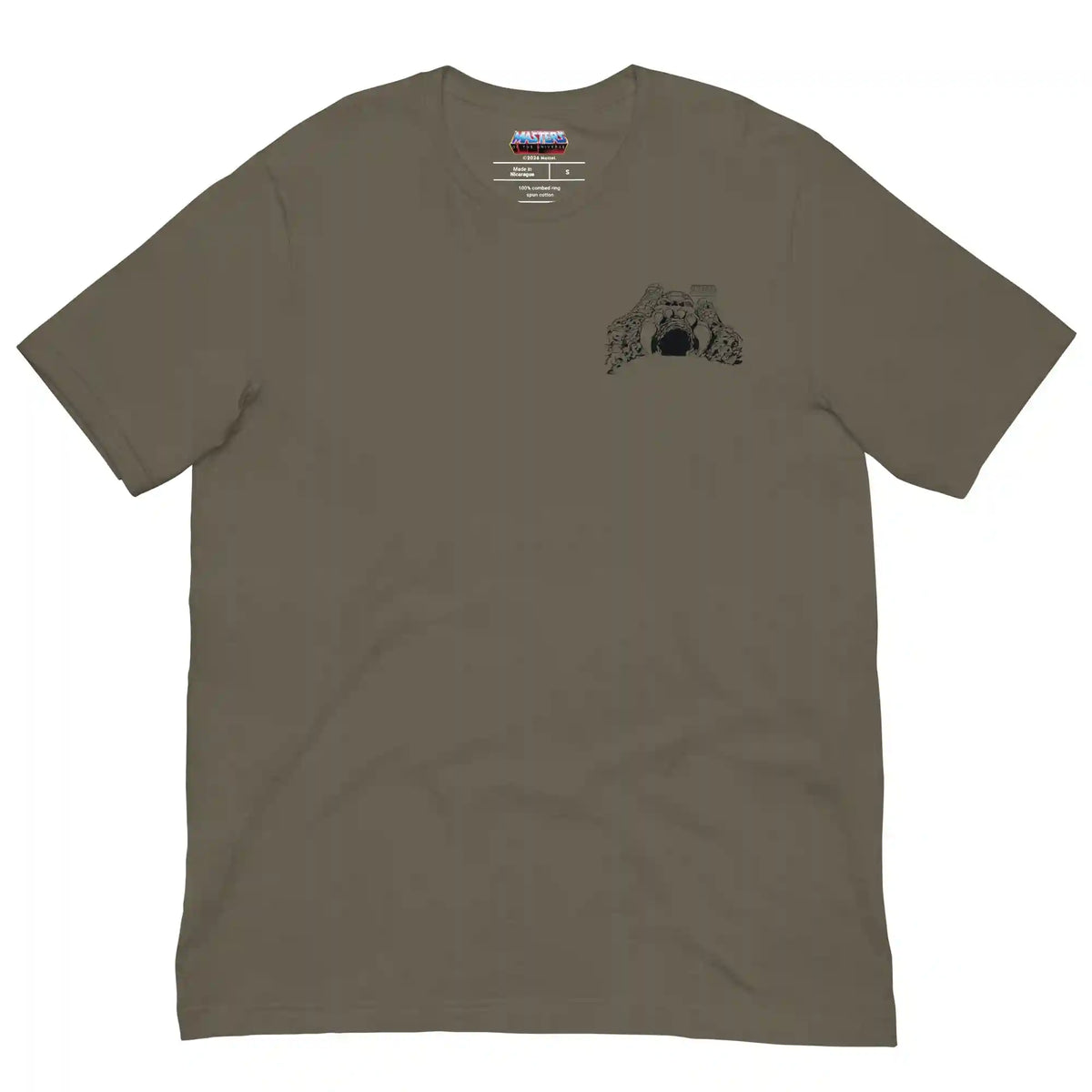 Masters of the Universe By the Power of Grayskull Green T-shirt
