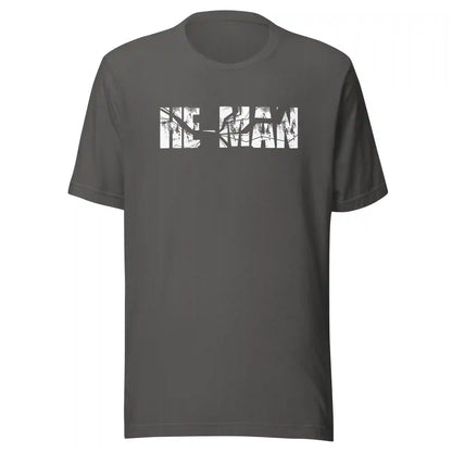 Masters of the Universe Laser Power He-Man Grey T-shirt
