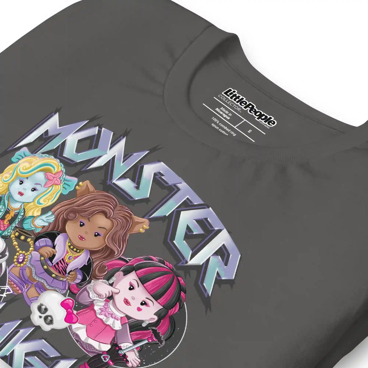 Little People Collector Monster High Grey T-Shirt
