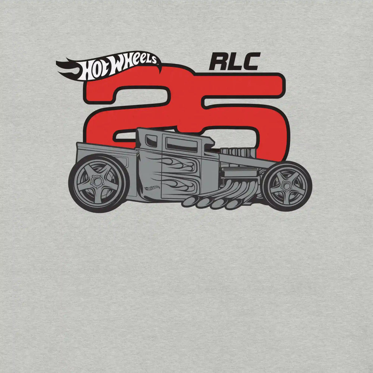 Hot Wheels 2025 RLC Membership Grey T-Shirt