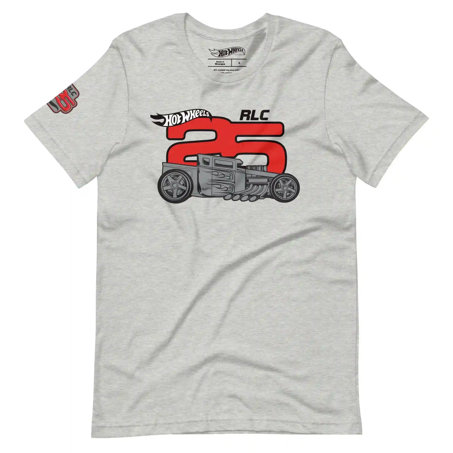 Hot Wheels 2025 RLC Membership Grey T-Shirt