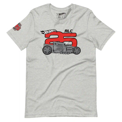 Hot Wheels 2025 RLC Membership Grey T-Shirt