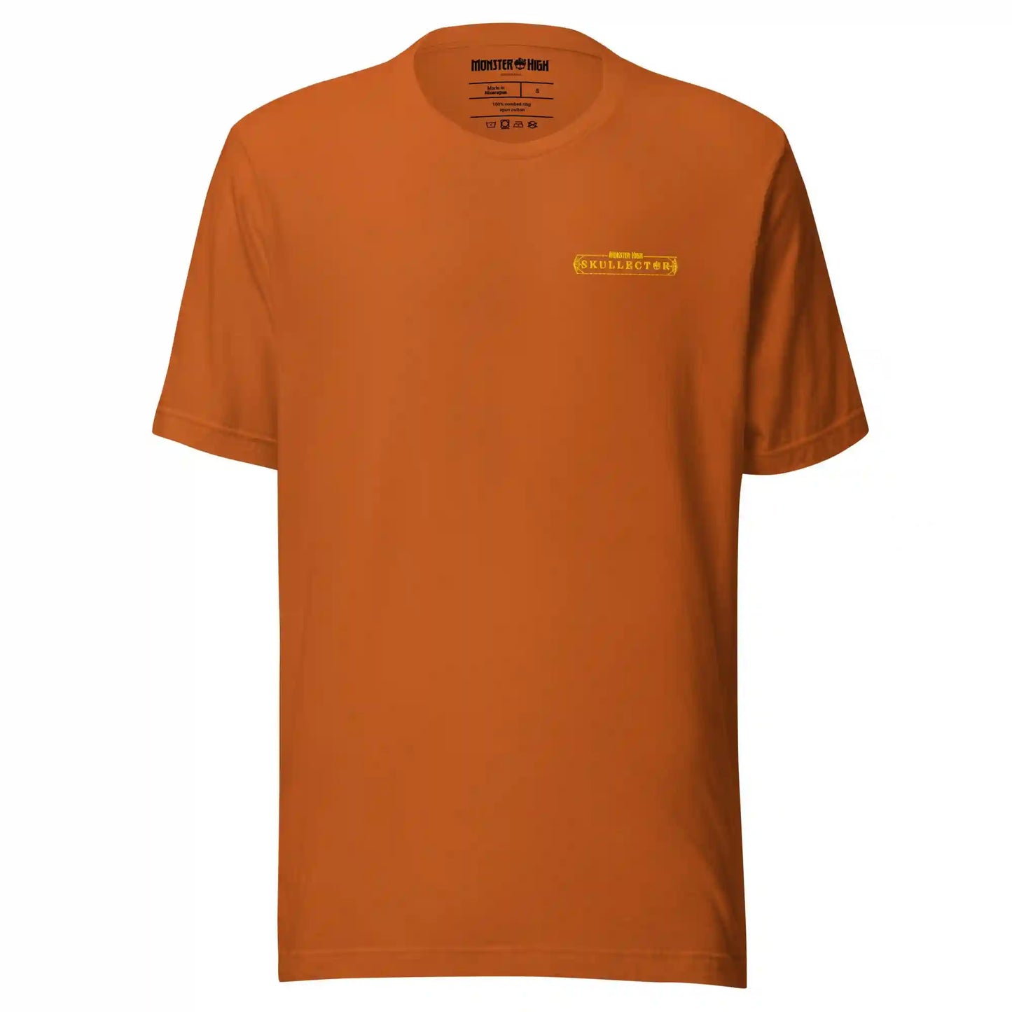 Monster High Skelita Día de Muertos Embroidered Orange T-Shirt
