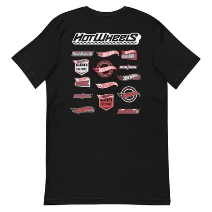 Hot Wheels High Performance Racing Embroidered Black T-Shirt