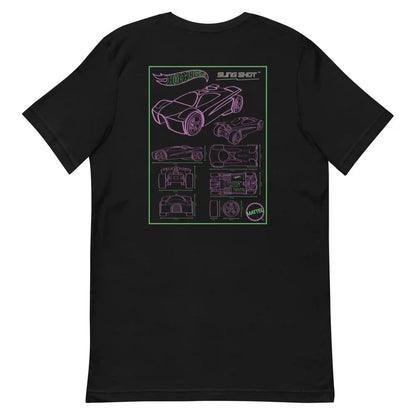 Hot Wheels MC Revealed Fan-Designed Black T-Shirt