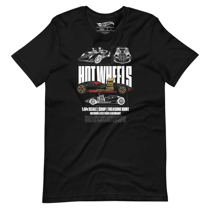 Hot Wheels Nothing Less than Legendary Black T-Shirt