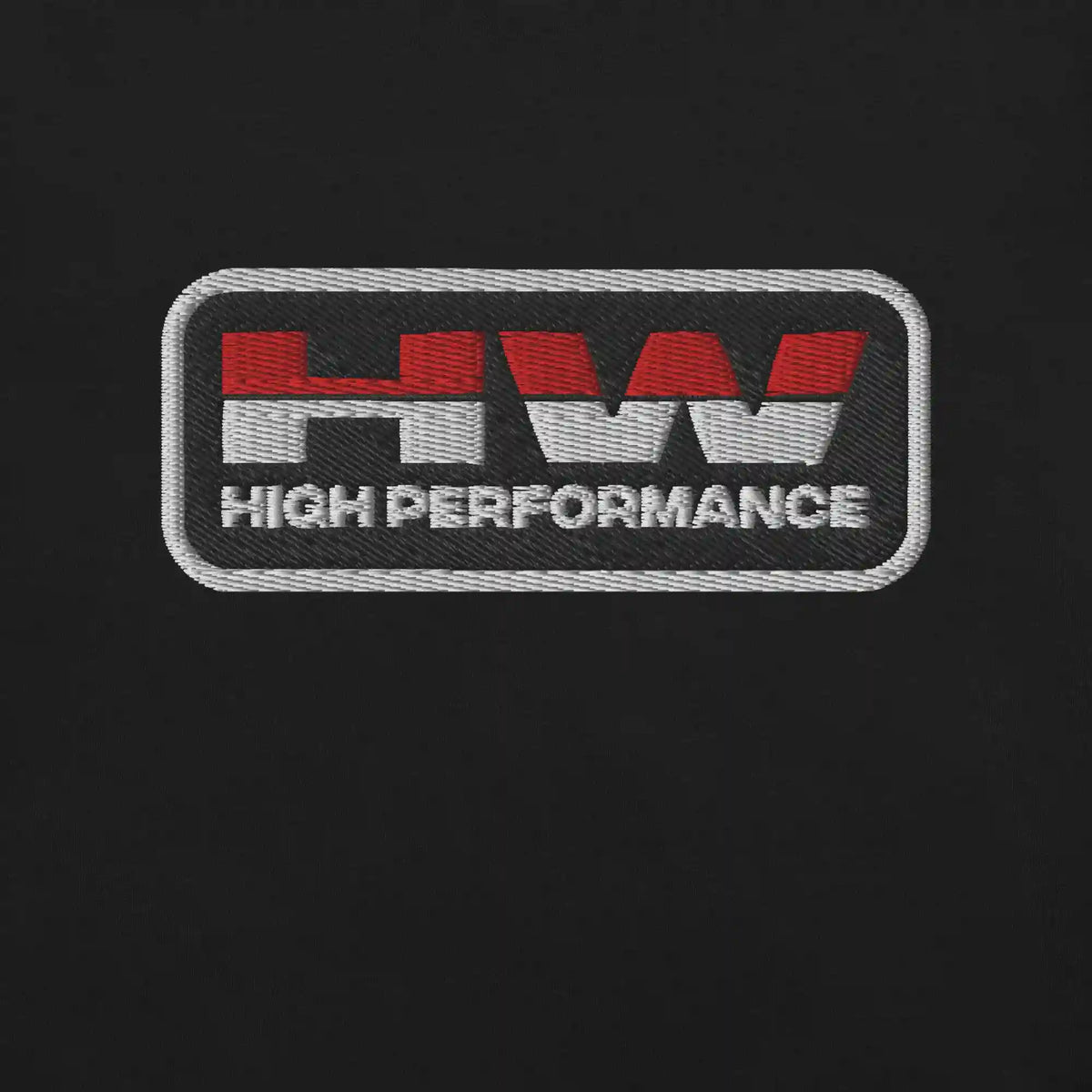 Hot Wheels High Performance Racing Embroidered Black T-Shirt