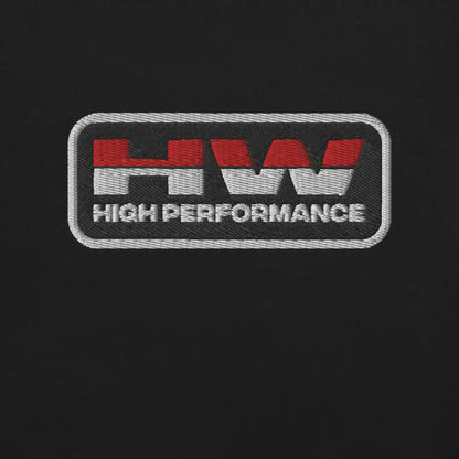 Hot Wheels High Performance Racing Embroidered Black T-Shirt