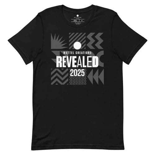 Mattel Creations Revealed 2025 Black T-Shirt