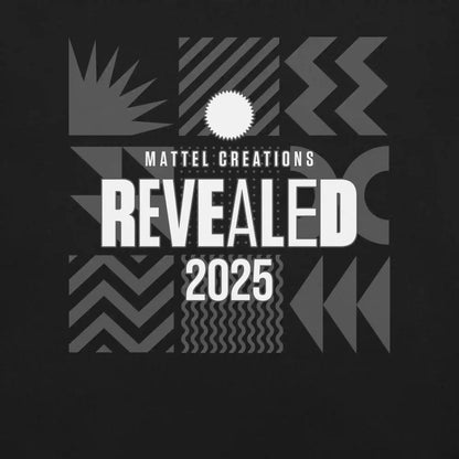 Mattel Creations Revealed 2025 Black T-Shirt
