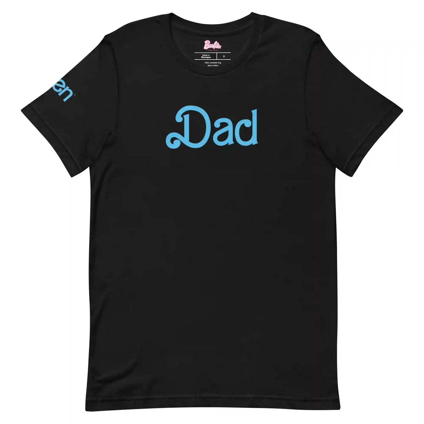 Barbie Dad Ken Black T-Shirt